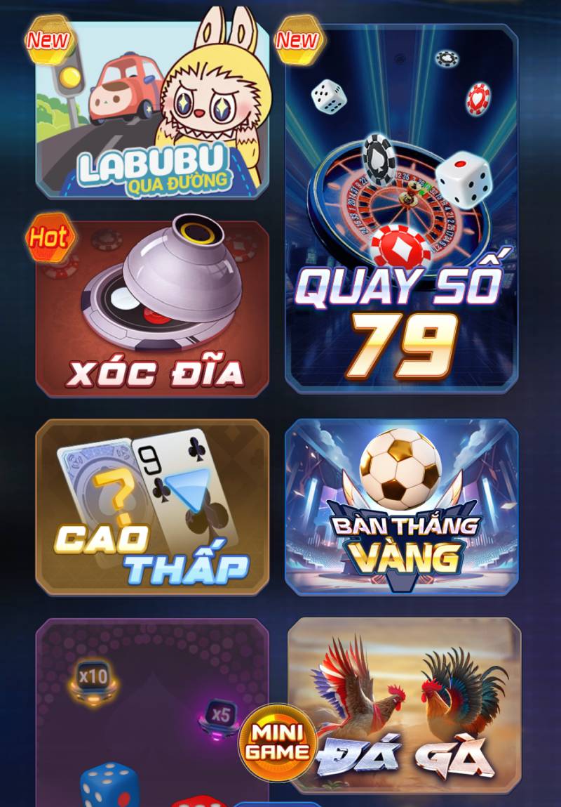 Sảnh Mini Game